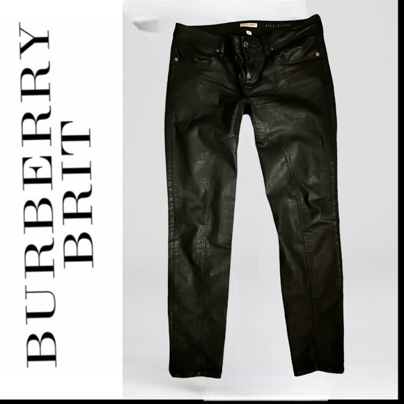 Burberry Brit 🇬🇧: Pilton Waxed Jeans/Pants - Picture 1 of 16